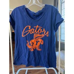 Russell Athletic University of Florida Gators Blue T-Shirt Medium